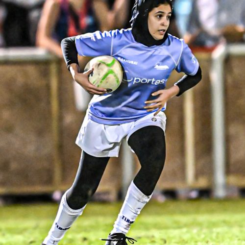 Dubai Sevens - International Open Women. UKAF (W) v Hong Kong China Dragons